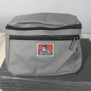 Ben Davis Waist Fanny Pack/ Cross Body Bag Gray with Black